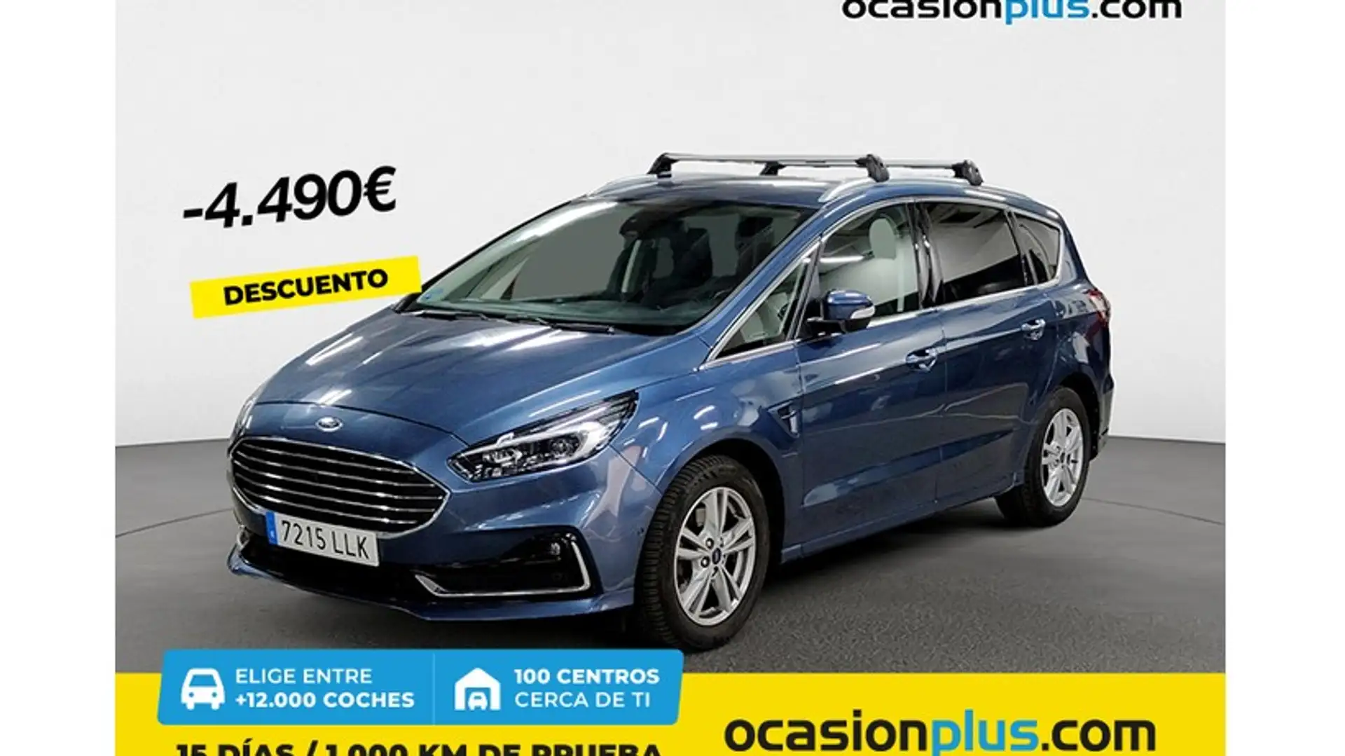 Ford S-Max 2.0TDCi Panther Titanium Powershift 190 Azul - 1