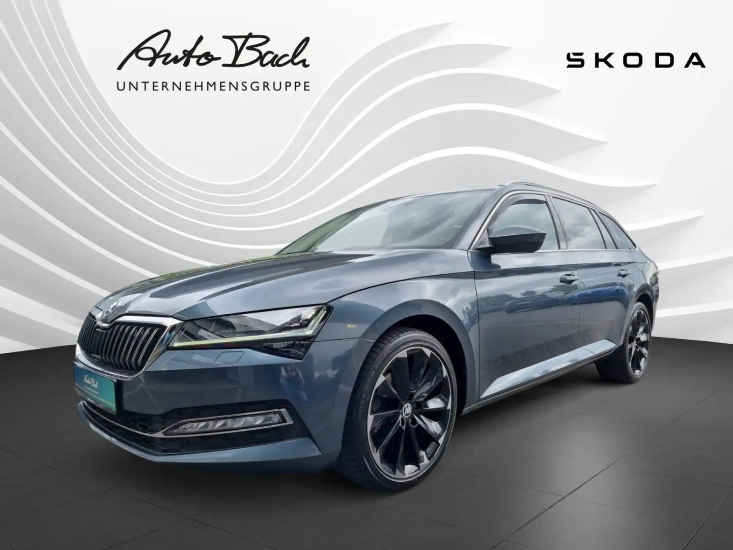 Skoda Superb Combi Premuim Edition 2.0 TDI 140 kW DSG Gris - 1
