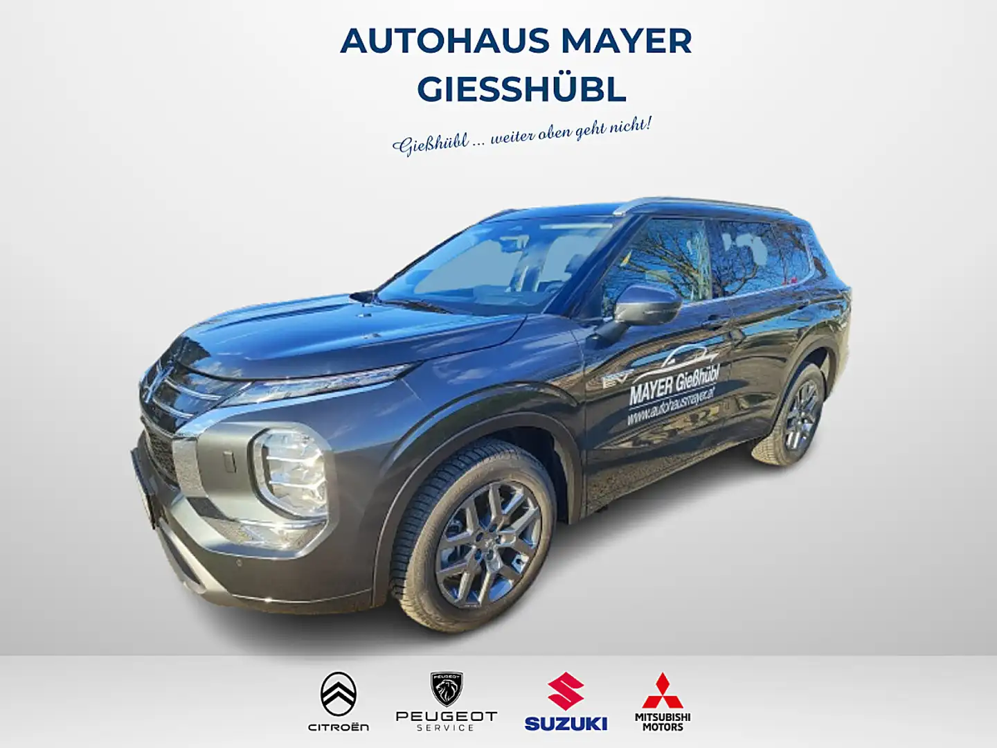 Mitsubishi Outlander 2,4 PHEV S-AWC Diamond Grau - 1