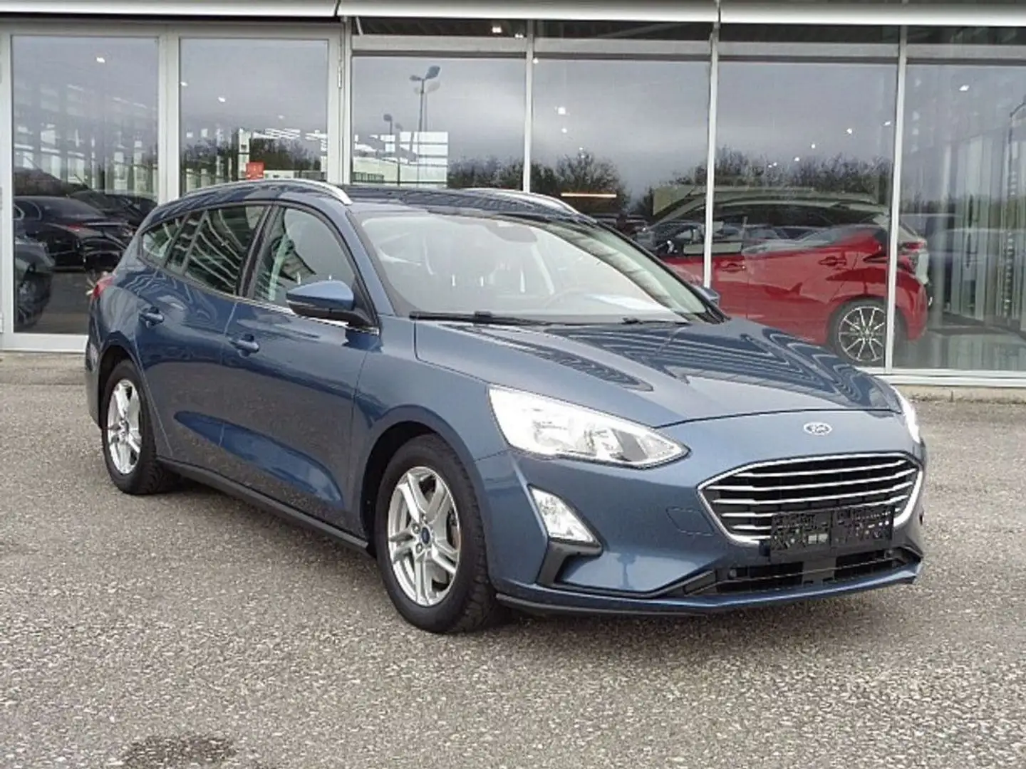 Ford Focus Traveller 1,5 *NAVI *PDC *TOP Blau - 1