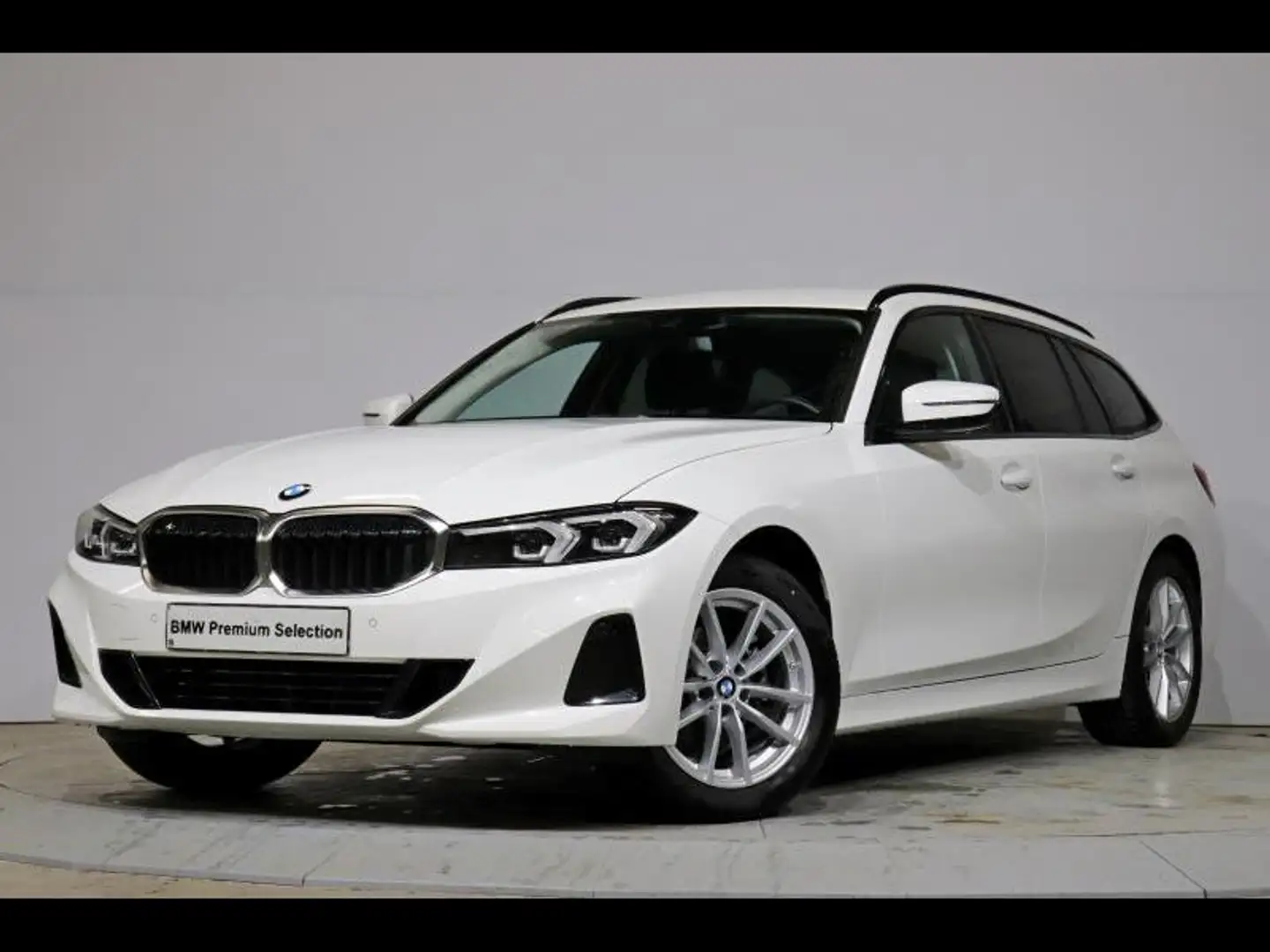 BMW 318 i Touring Blanc - 1