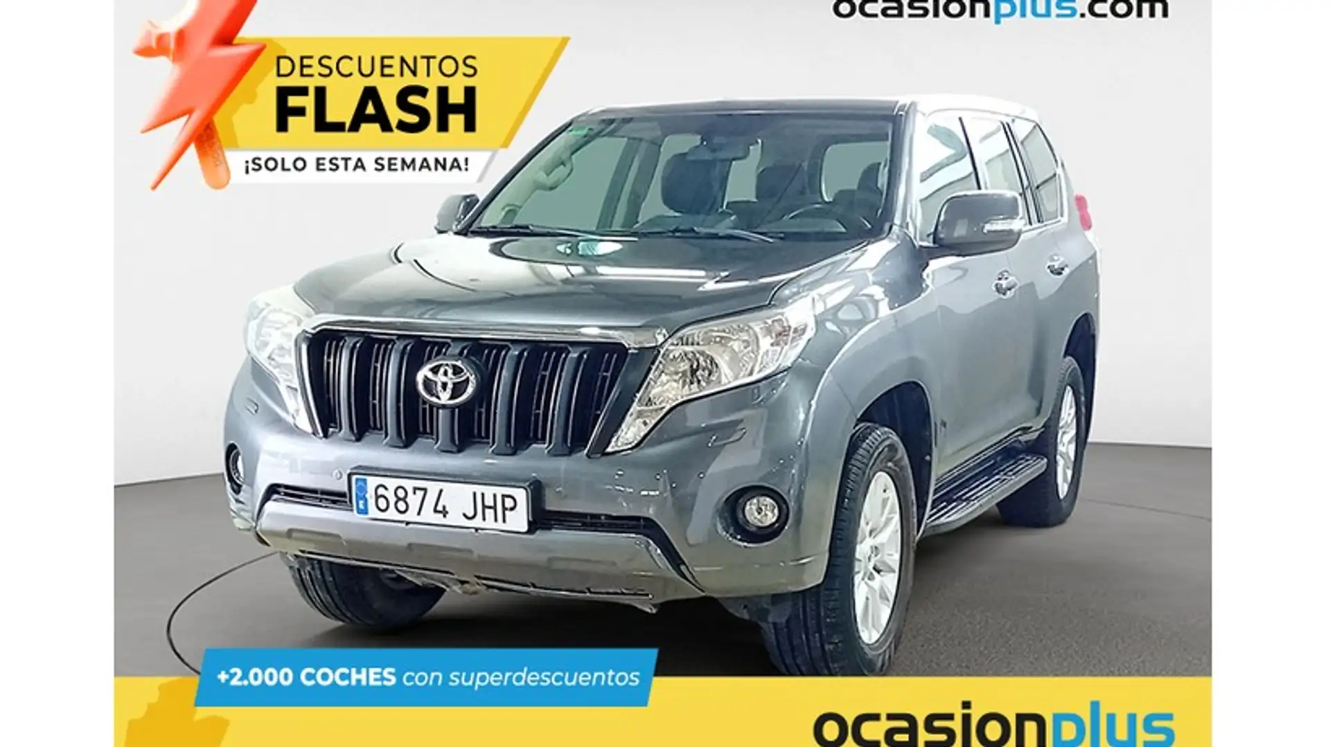 Toyota Land Cruiser D-4D VX Aut. Gris - 1