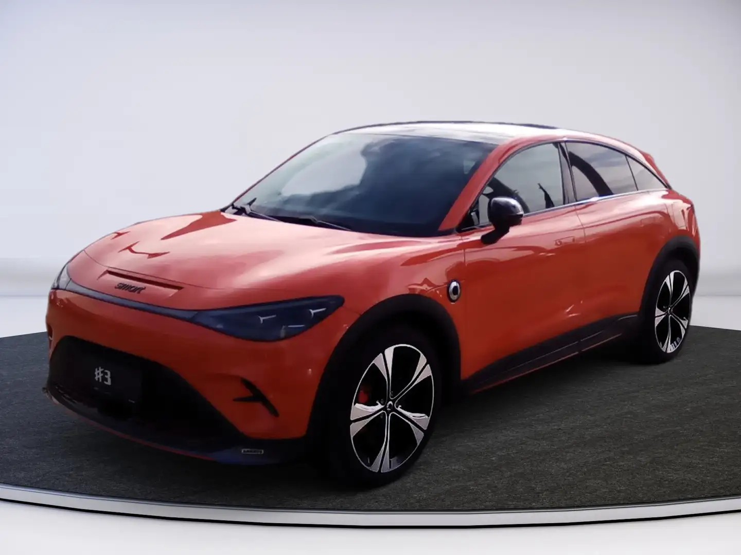 smart #3 BRABUS 428 PS ALLRAD Oranje - 2