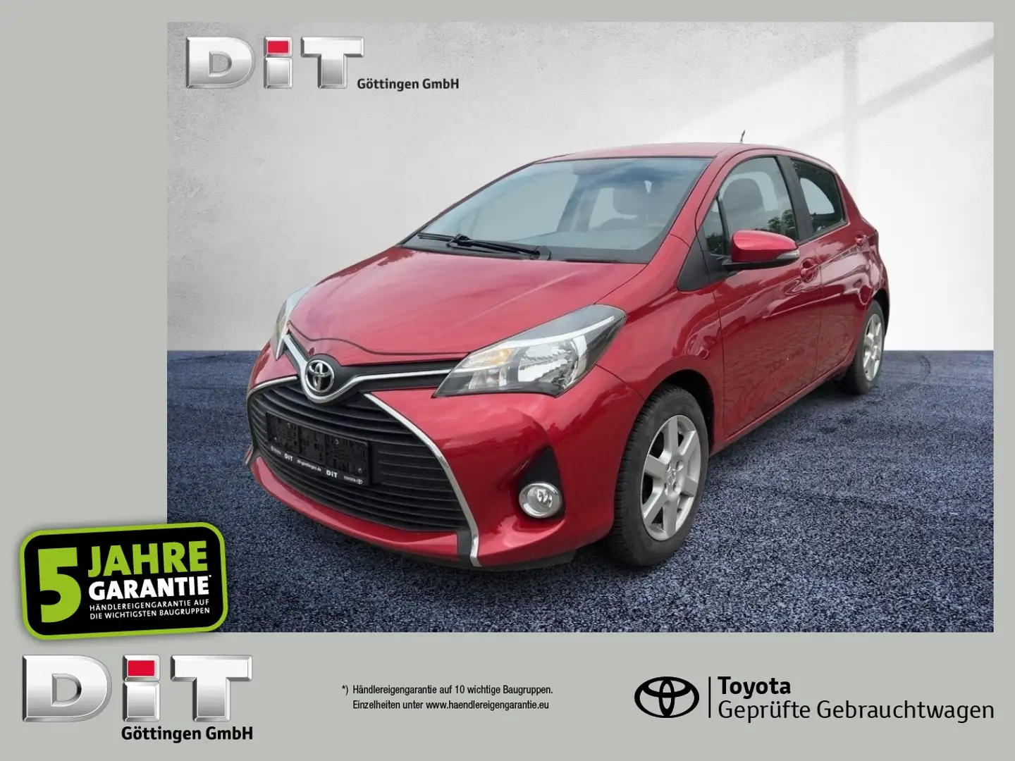 Toyota Yaris -S 1.3 Edition S Edition-S FLA SpurH LM Rot - 1