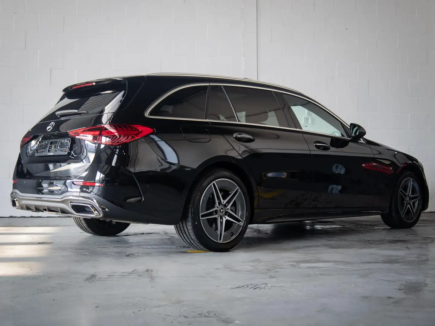 Mercedes-Benz C 300 Estate e AMG Line Premium | Panorama dak | Trekhaa Zwart - 2