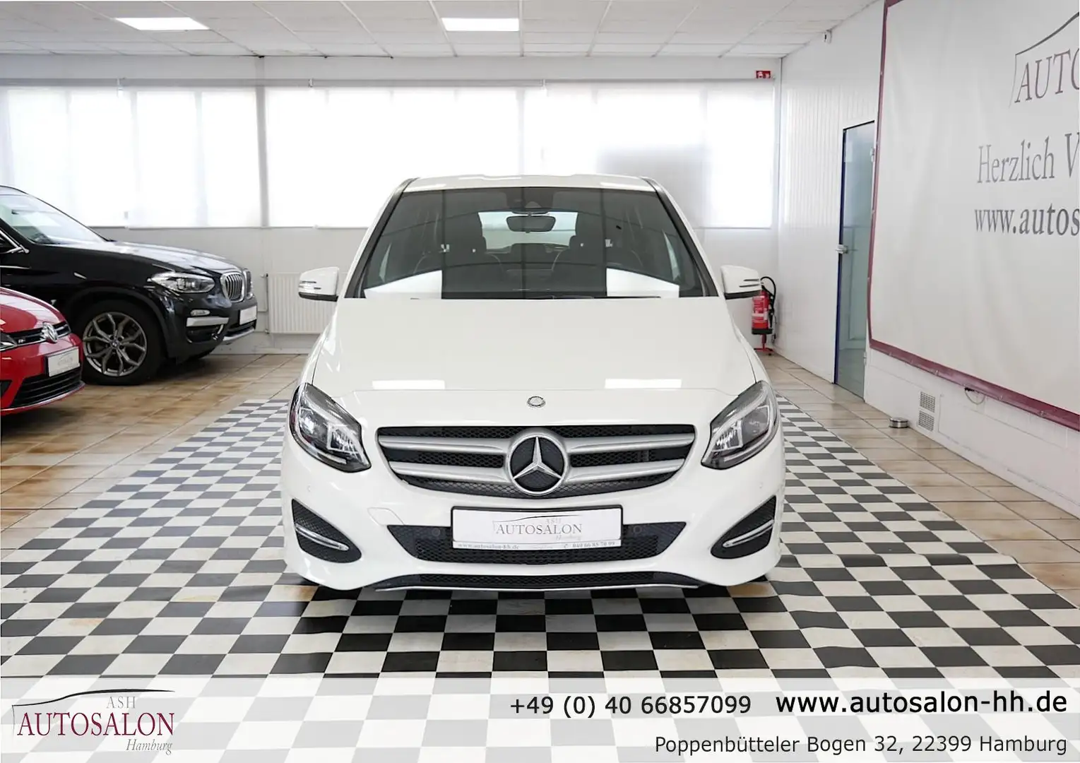 Mercedes-Benz B 180 d Urban*2Vorb Rentner*Servicege*Navi*LED*Kamera*AH Wit - 2