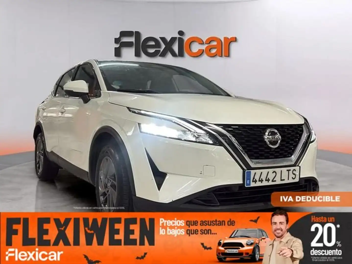 Nissan Qashqai DIG-T 116 kW (160 CV) E6D DCT ACENTA Blanco - 1