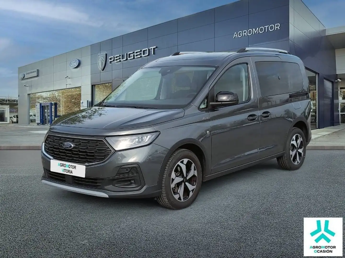 Ford Tourneo Connect 2.0 Ecoblue SWB L1 Active 122 Aut. Gris - 1