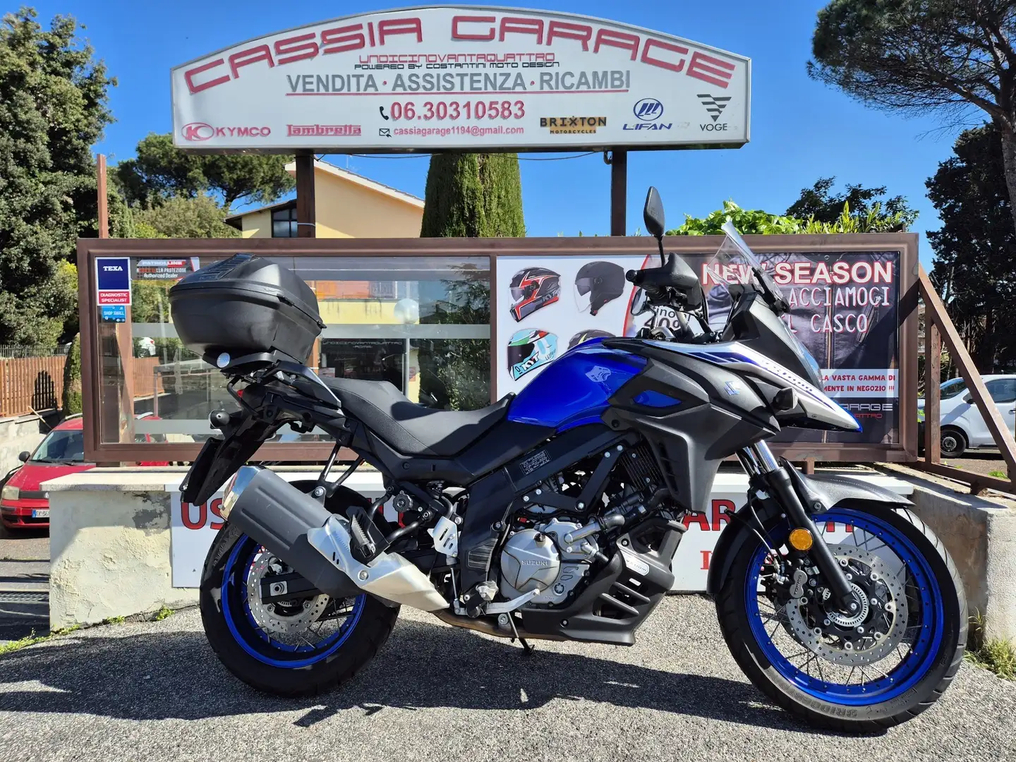 Suzuki V-Strom 650 XT Albastru - 1