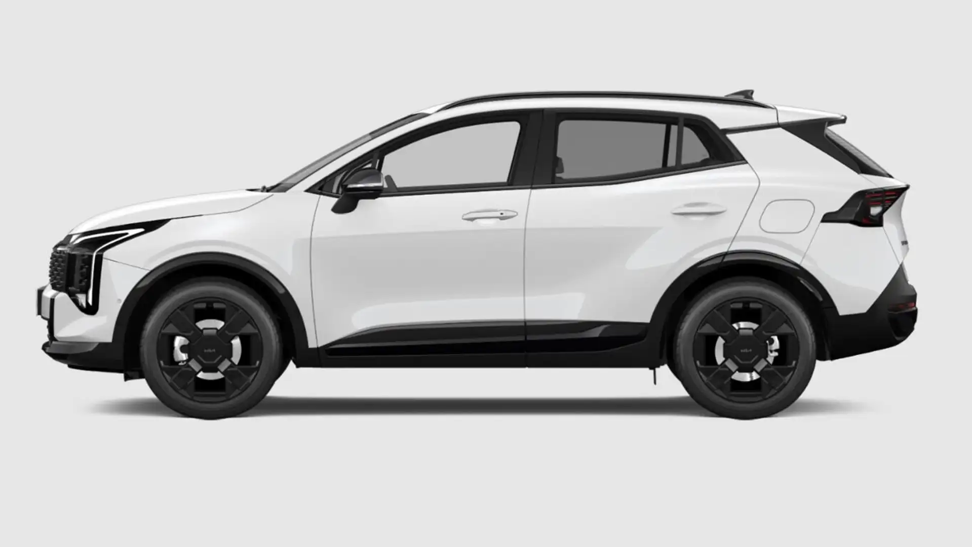 Kia Sportage Black Edition HEV Ed. El.Heckk El.Sitze SHZ ACC... Weiß - 2