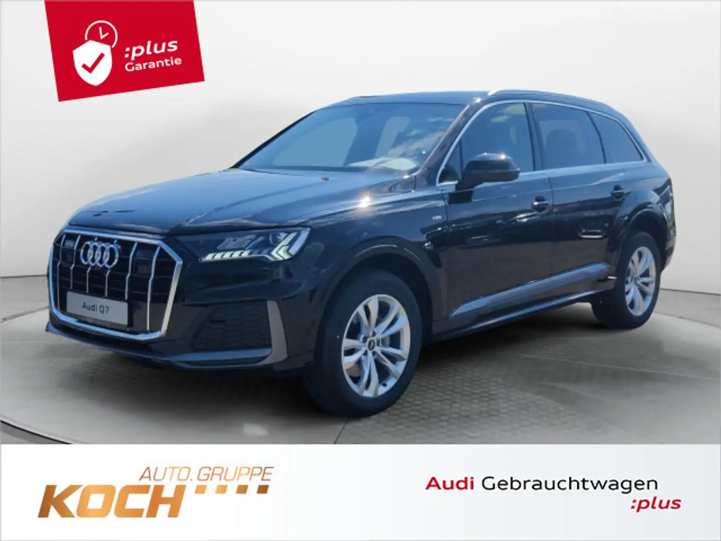 Audi Q7 50 TDI q. Tiptr. S-Line, Matrix, Head-Up, Sta Schwarz - 1