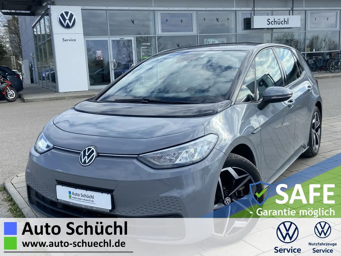 Volkswagen ID.3 PRO-S 19"+82-KWH+NAVI+LED+CCS+APP-CONNECT+P Grau - 1