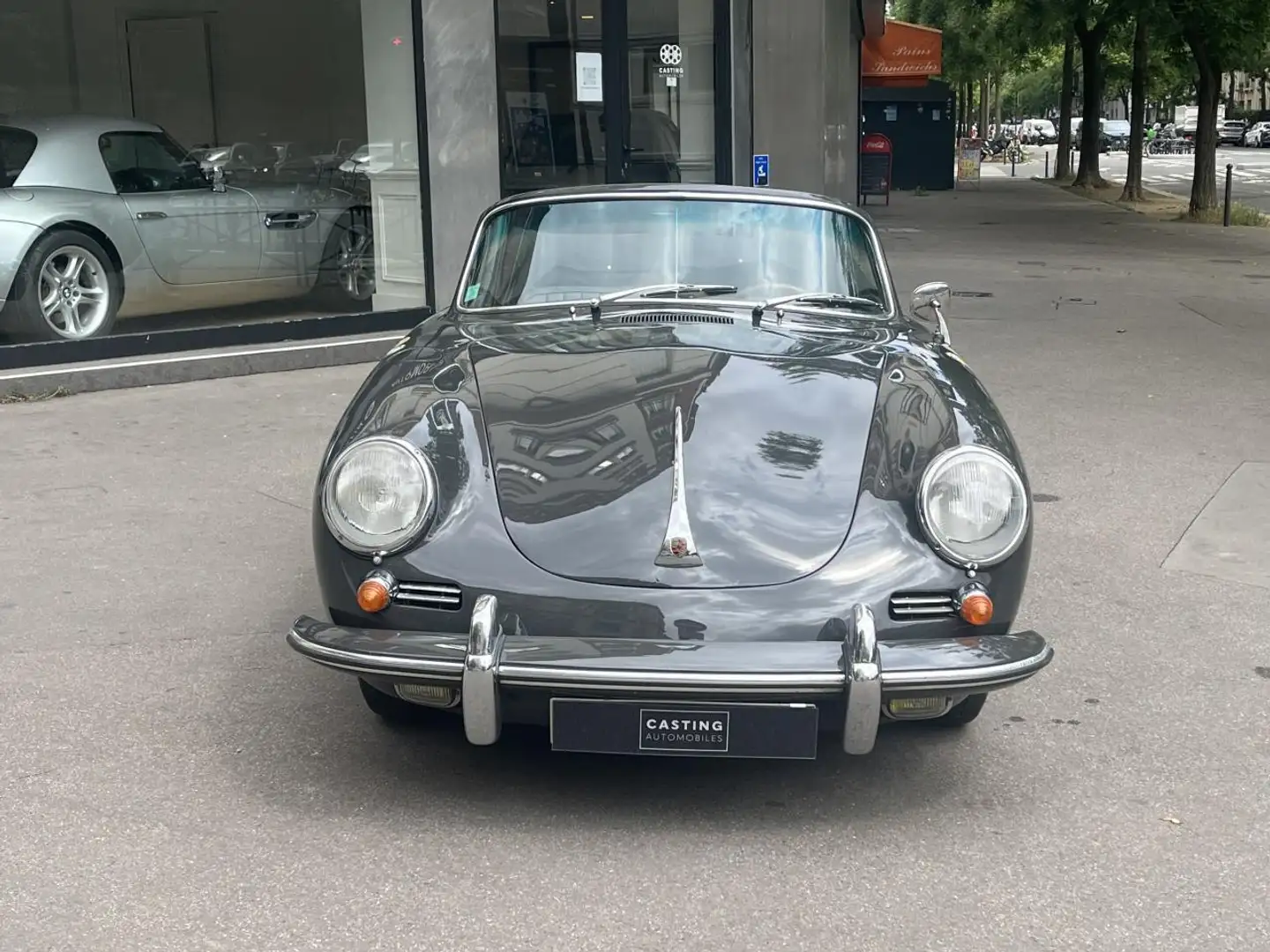 Porsche 356 cabriolet Gris - 2