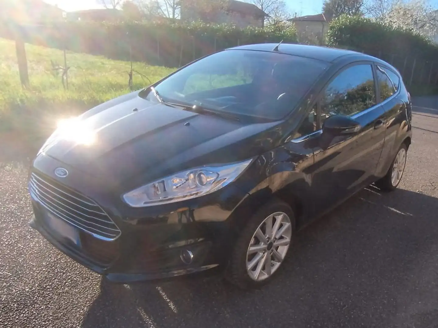 Ford Fiesta Fiesta VI 2013 3p 1.4 Titanium Gpl 95cv E6 Nero - 1