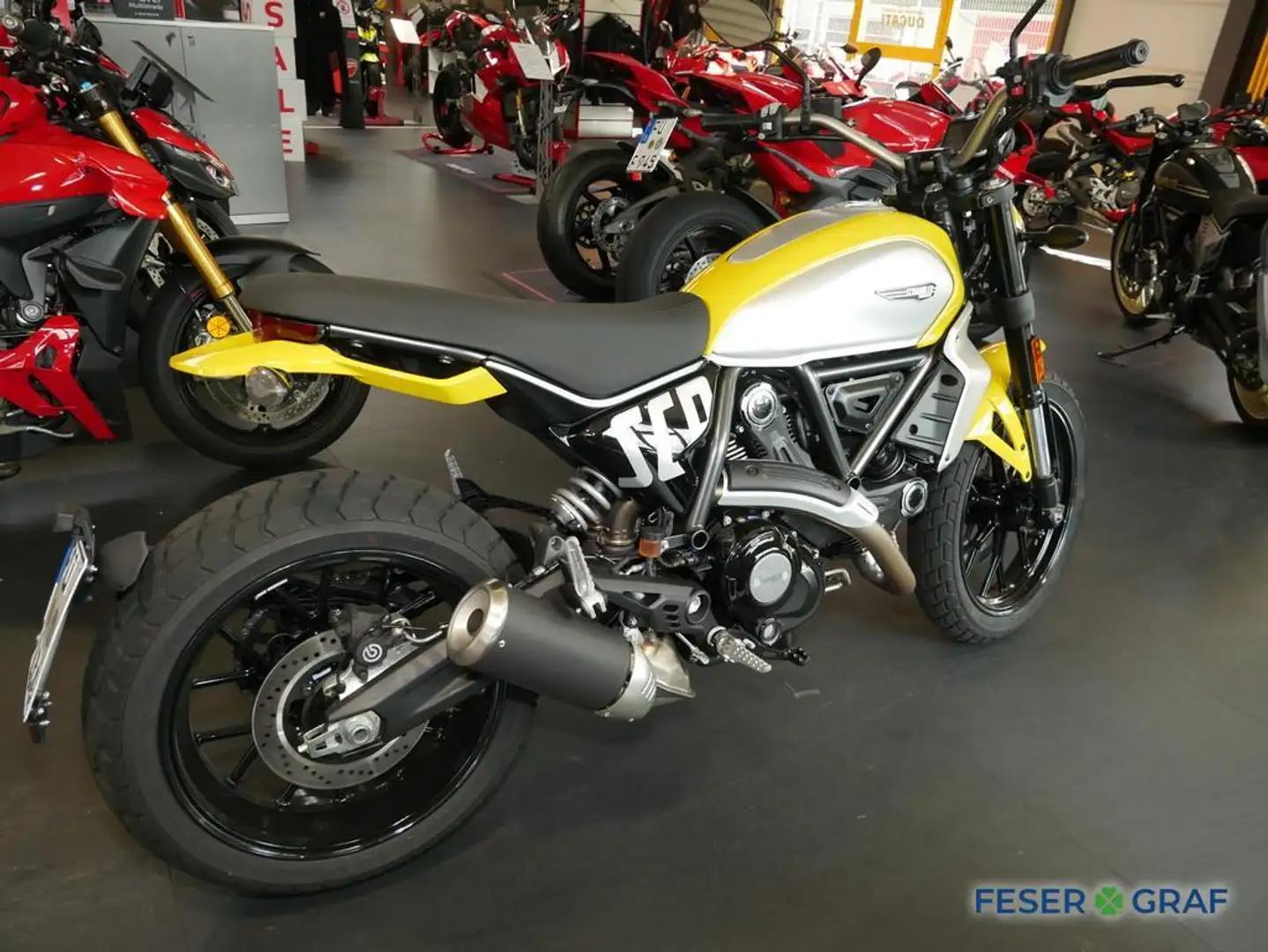Ducati Scrambler Icon 48PS Version (A2) Gelb - 2