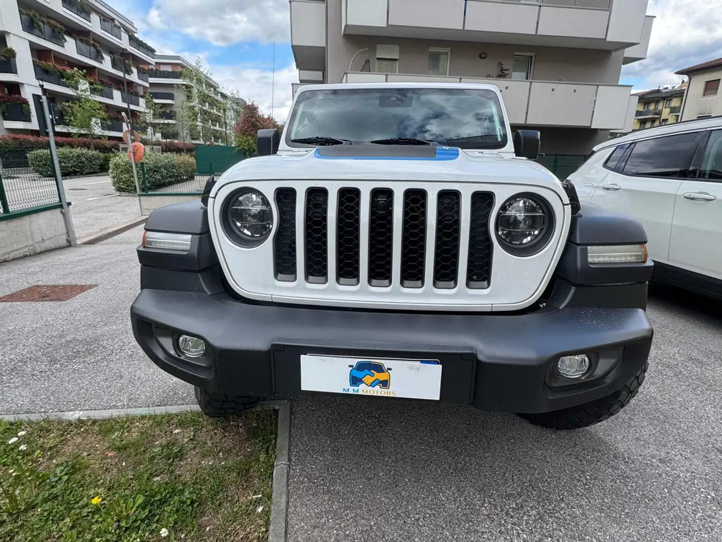 Jeep Wrangler Unlimited 2.0 PHEV ATX 4xe Rubicon Blanc - 1