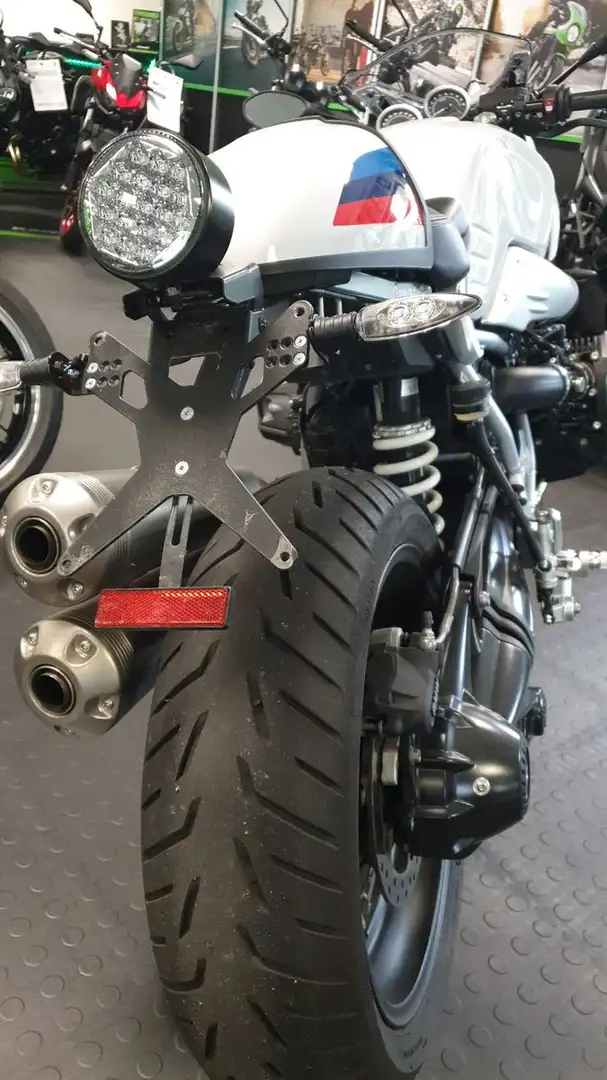 BMW R nineT Racer Blanc - 2