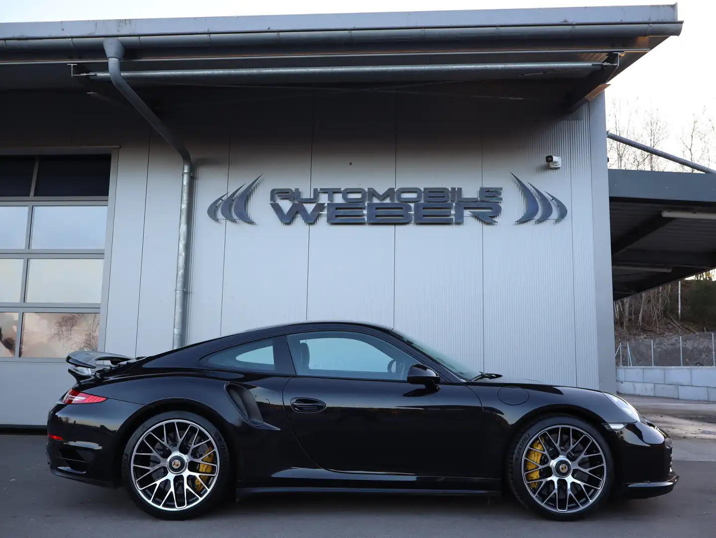 Porsche 991 Turbo S *LED*NAVI*LEDER*SHZ*APPROVED*PCCB*CHRONO* Schwarz - 2