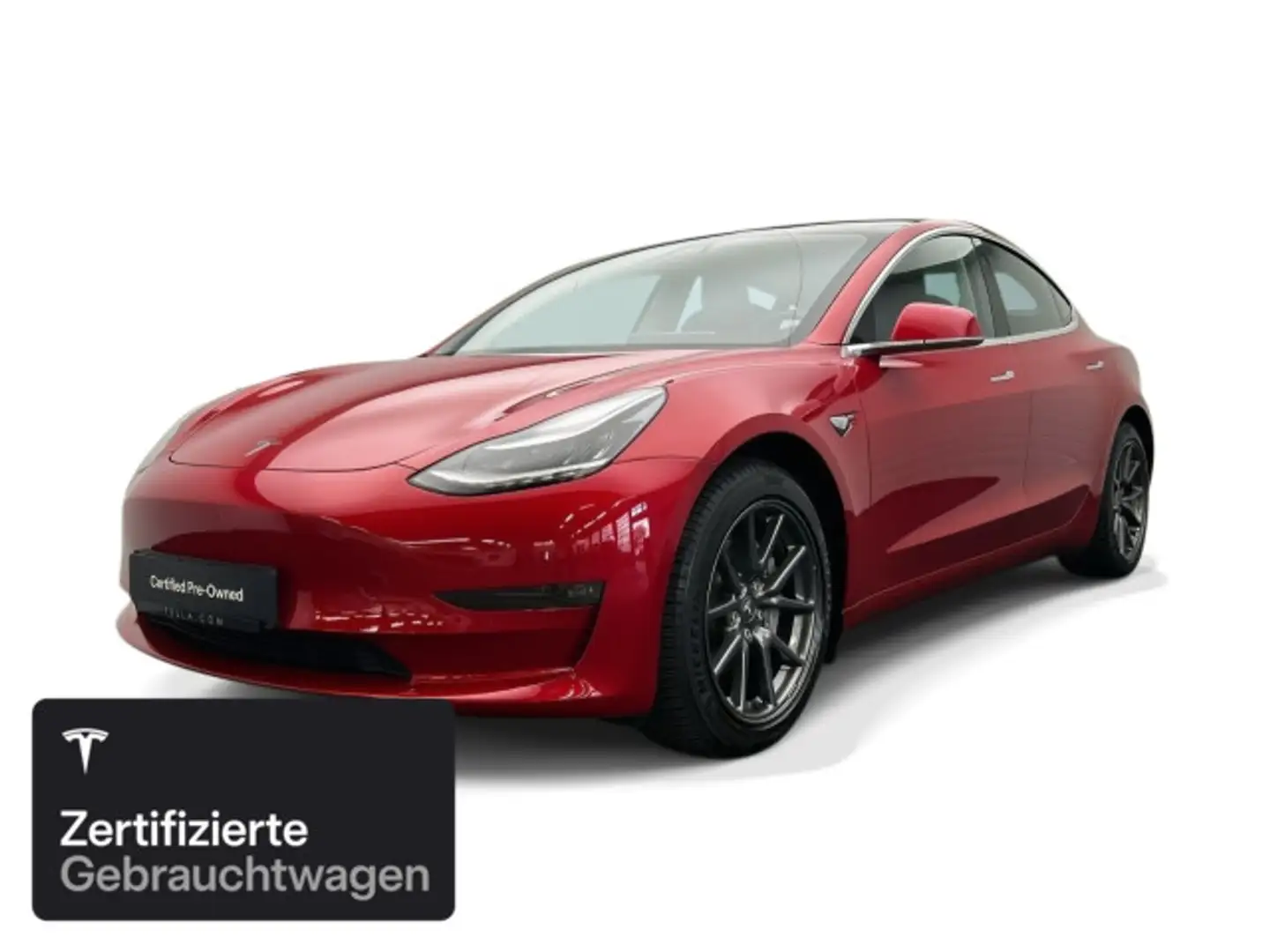 Tesla Model 3 Long Range AWD Rouge - 1