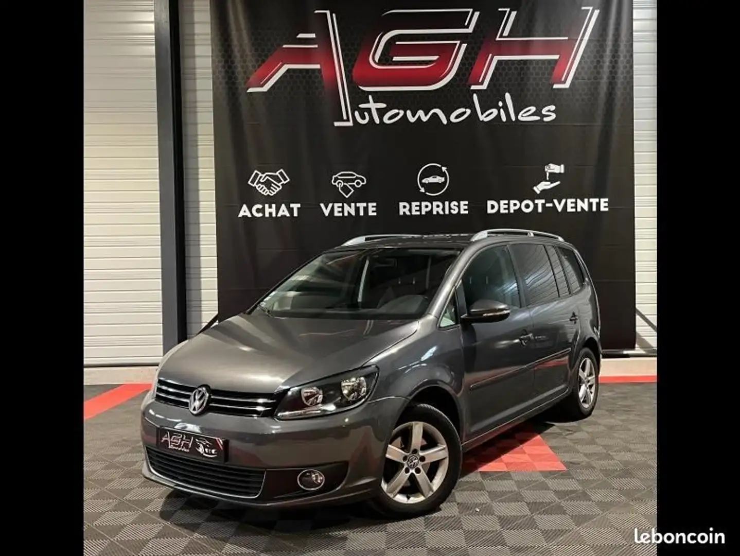 Volkswagen Touran 1.6 TDI 105ch FAP Confortline DSG7 Grijs - 1