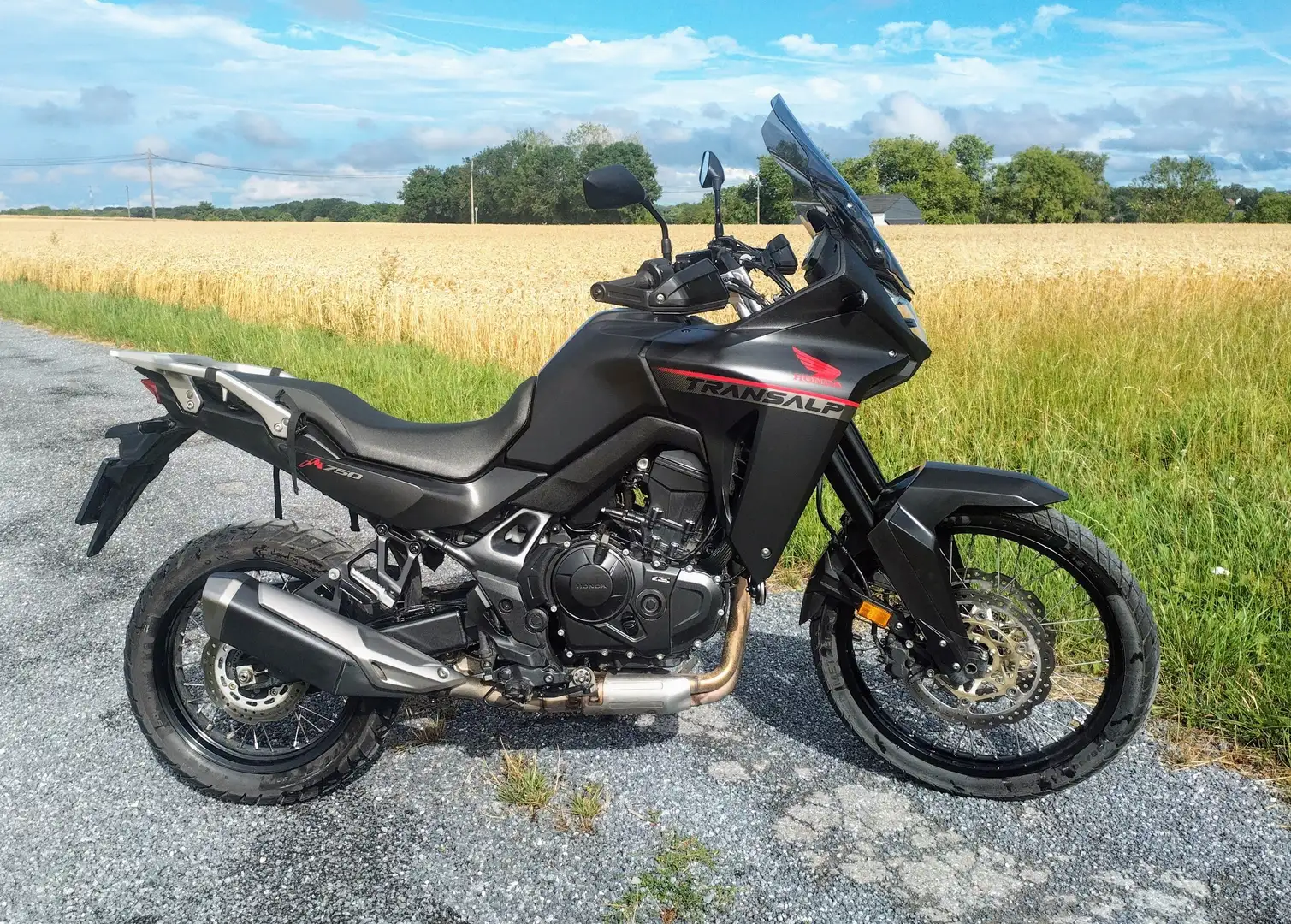 Honda XL 750 Transalp Negru - 1