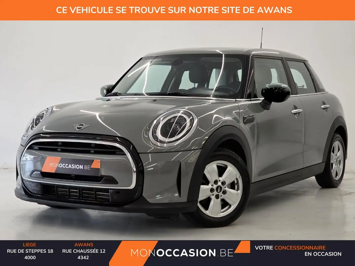 MINI One 1.5i FACELIFT CARPLAY PHARES LED VIRTUAL COCKPIT Gris - 1