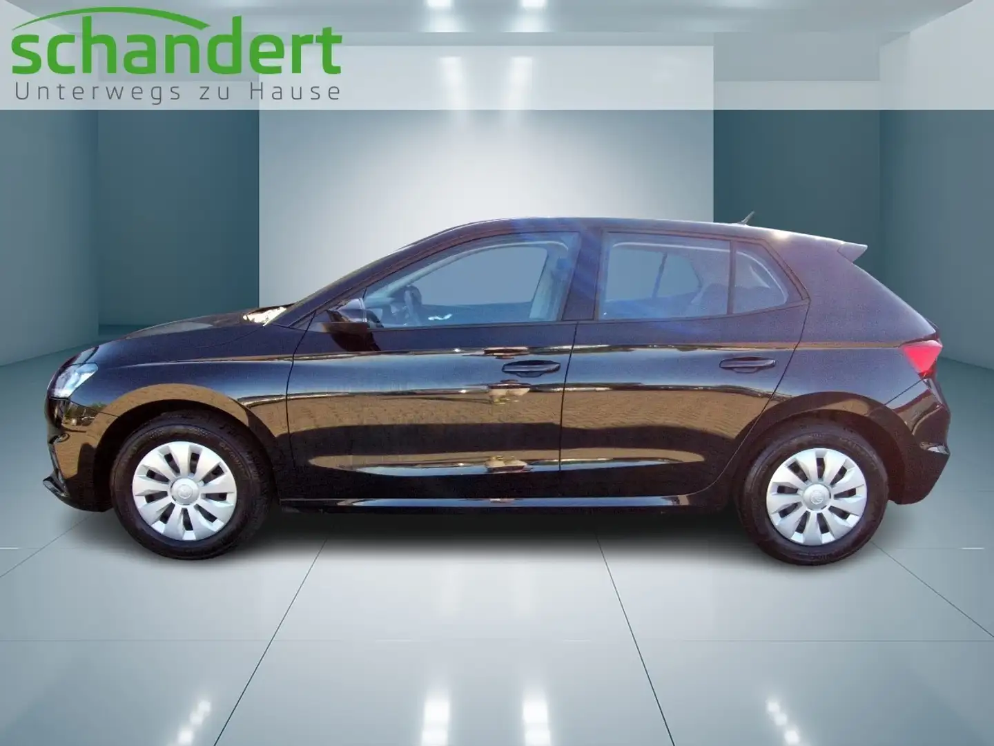 Skoda Fabia 1.0 TSI Selection LED Klimaautomatik Sitzhzg. Schwarz - 2
