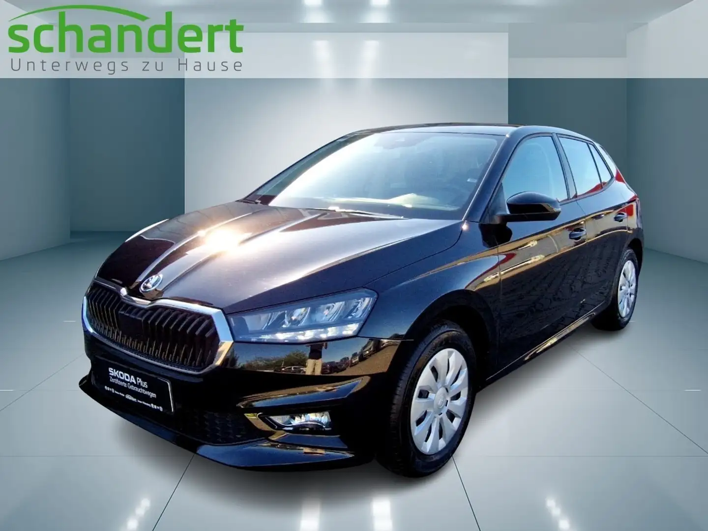 Skoda Fabia 1.0 TSI Selection LED Klimaautomatik Sitzhzg. Schwarz - 1