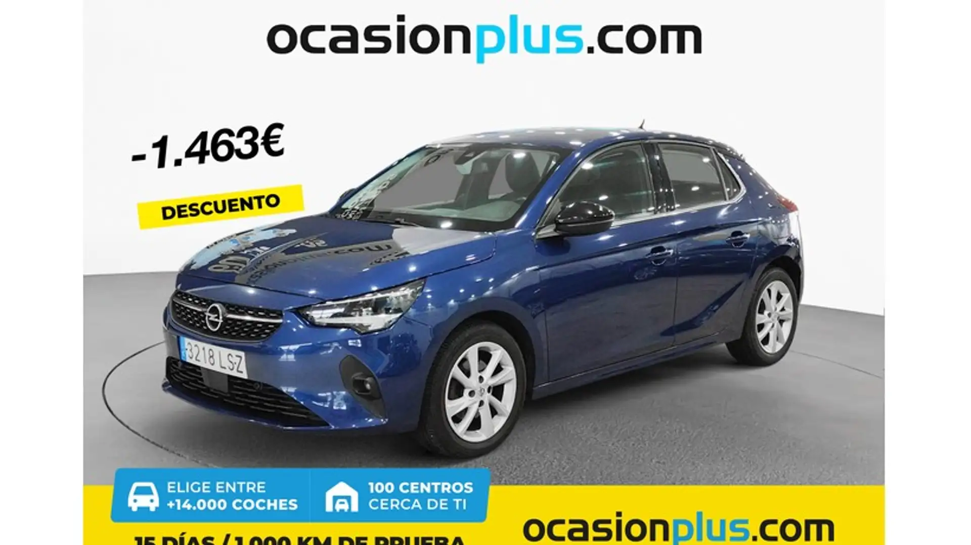 Opel Corsa 1.2T XHT S/S Elegance AT8 100 Blu/Azzurro - 1