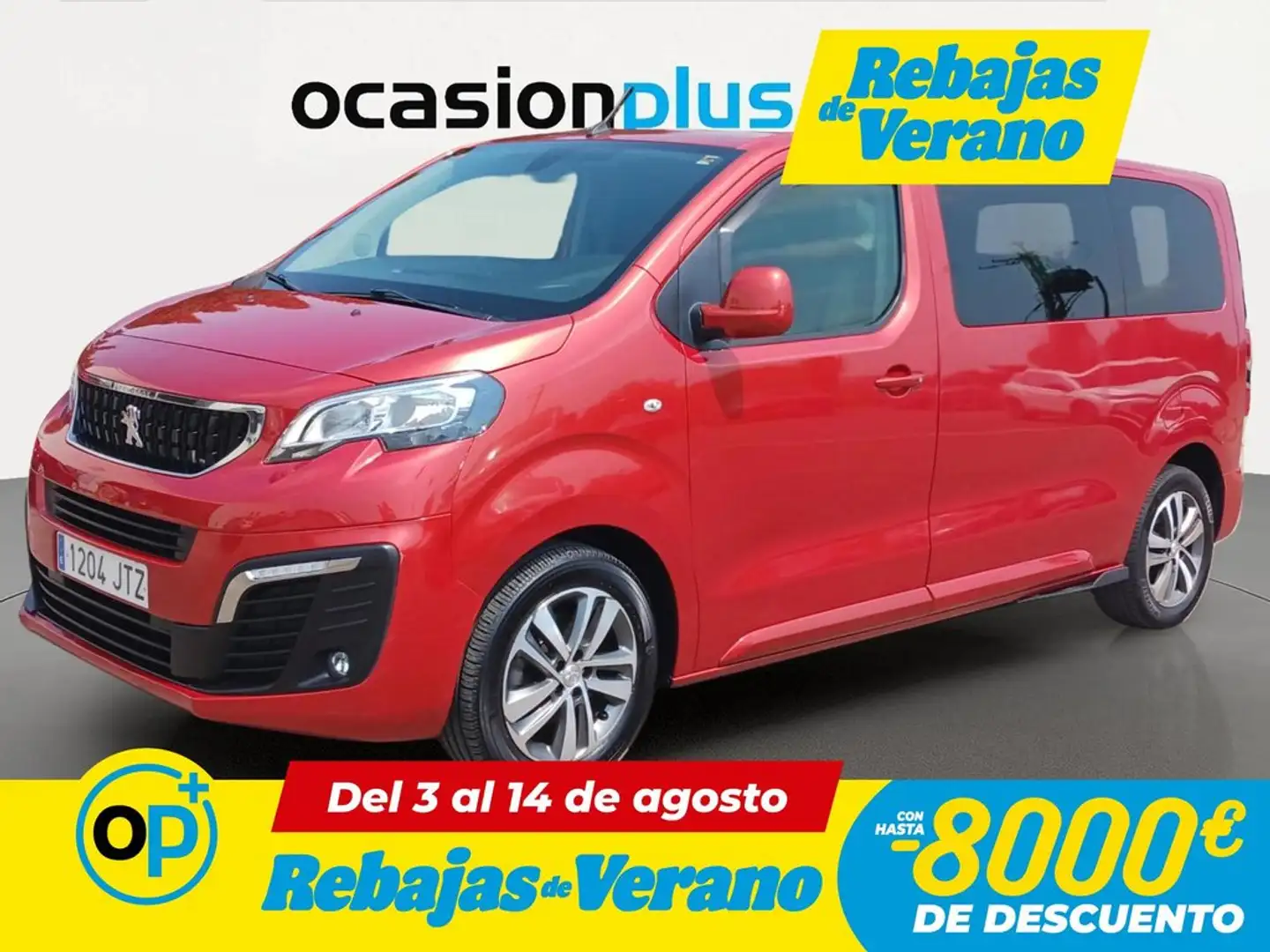 Peugeot Traveller 1.6BlueHDI Business Standard 115 Rojo - 1