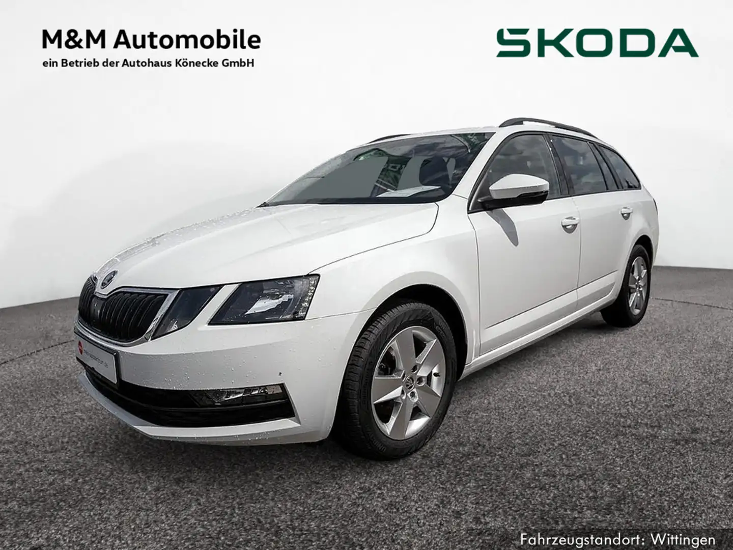 Skoda Octavia Combi 2.0 TDI Tour AHK ACC SHZ PDC Weiß - 1