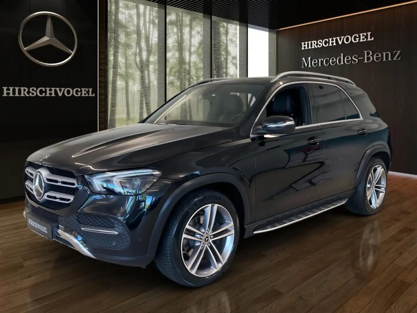 Mercedes-Benz GLE 400 d 4M AMG-Line Int.+AHK+MBUX+Navi+Burmest Schwarz - 2