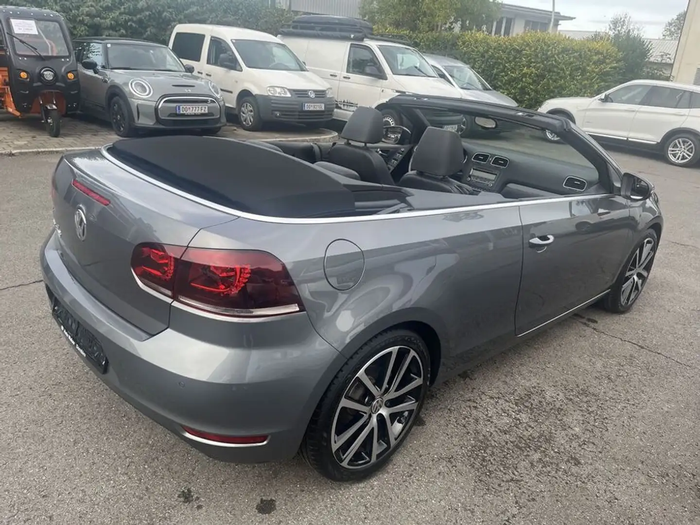 Volkswagen Golf Cabriolet Rabbit TFSI erst 24 tkm Grau - 2
