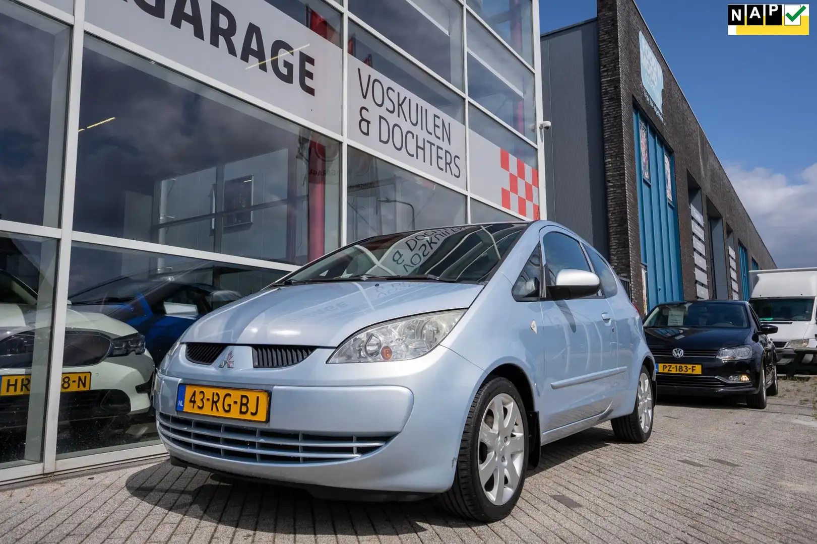 Mitsubishi Colt 1.1 Airco | Trekhaak Blauw - 1