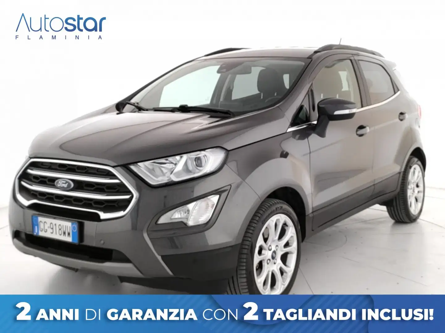 Ford EcoSport 1.0 ecoboost Titanium s&s 125cv my20.25 Grigio - 1