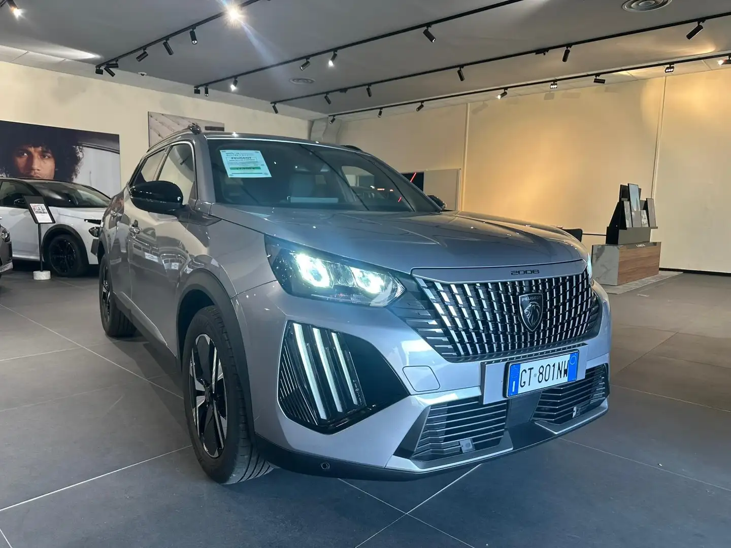Peugeot 2008 1.2 puretech Allure s&s 100cv Grigio - 1