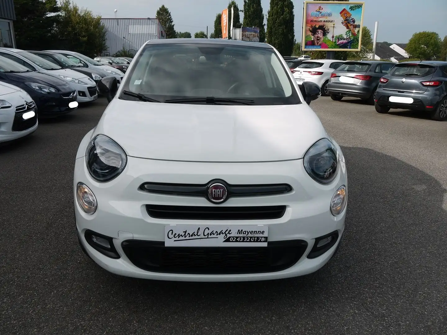 Fiat 500X 1.6 MULTIJET 16V 120CH S-DESIGN DCT Blanc - 2