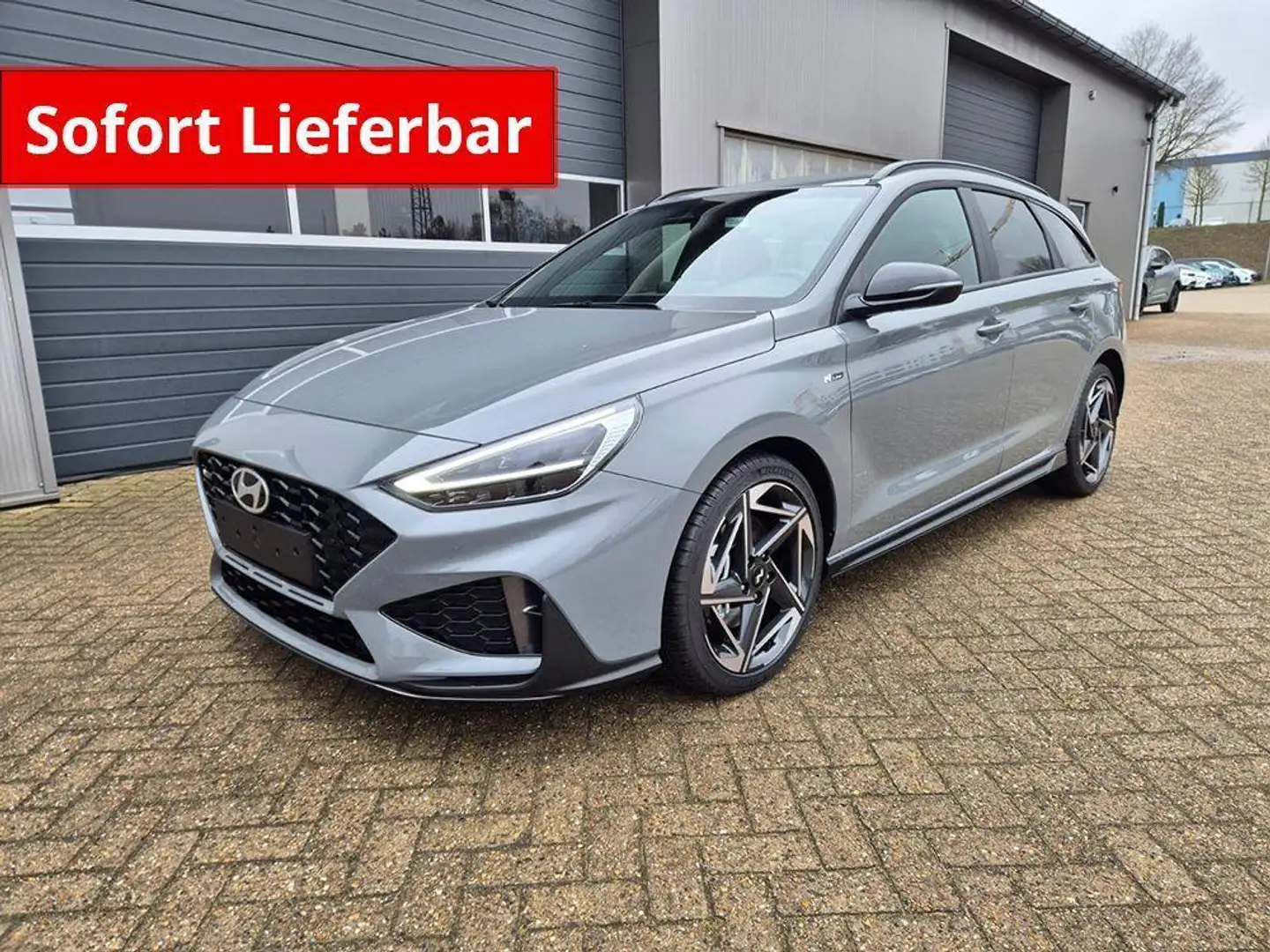 Hyundai i30 Kombi 1.6 T-GDI 150PS Automatik N-Line Sitzheiz... Grau - 1