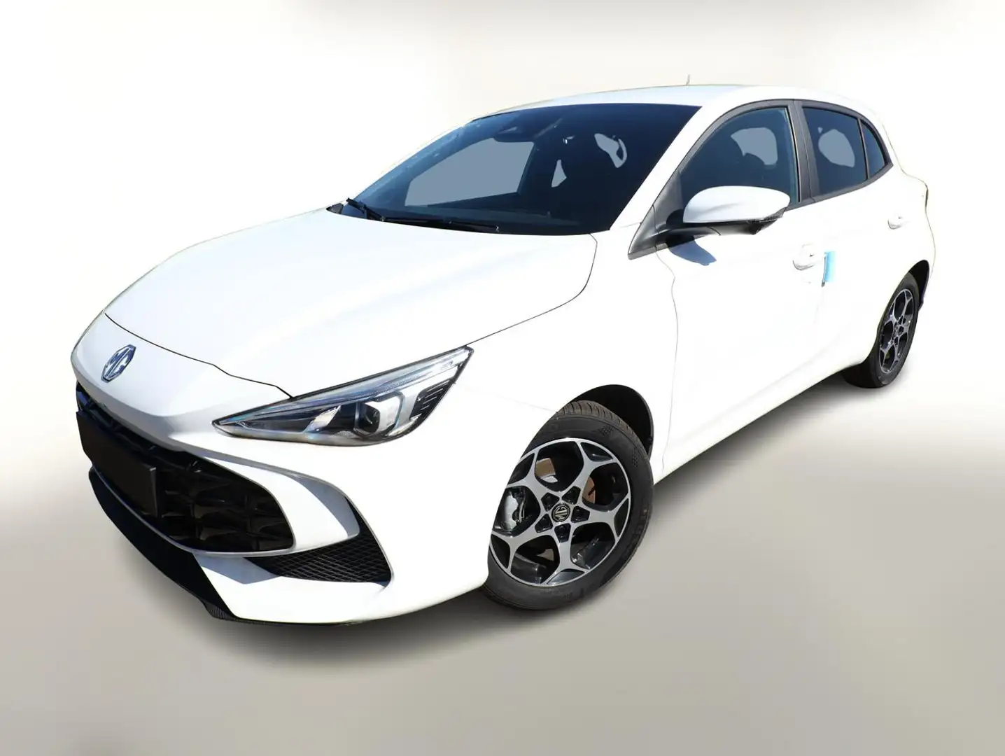 MG MG3 Luxury 3 HEV+ 195 LED ACC TotW Keyl 360Kam SHZ ... Weiß - 1