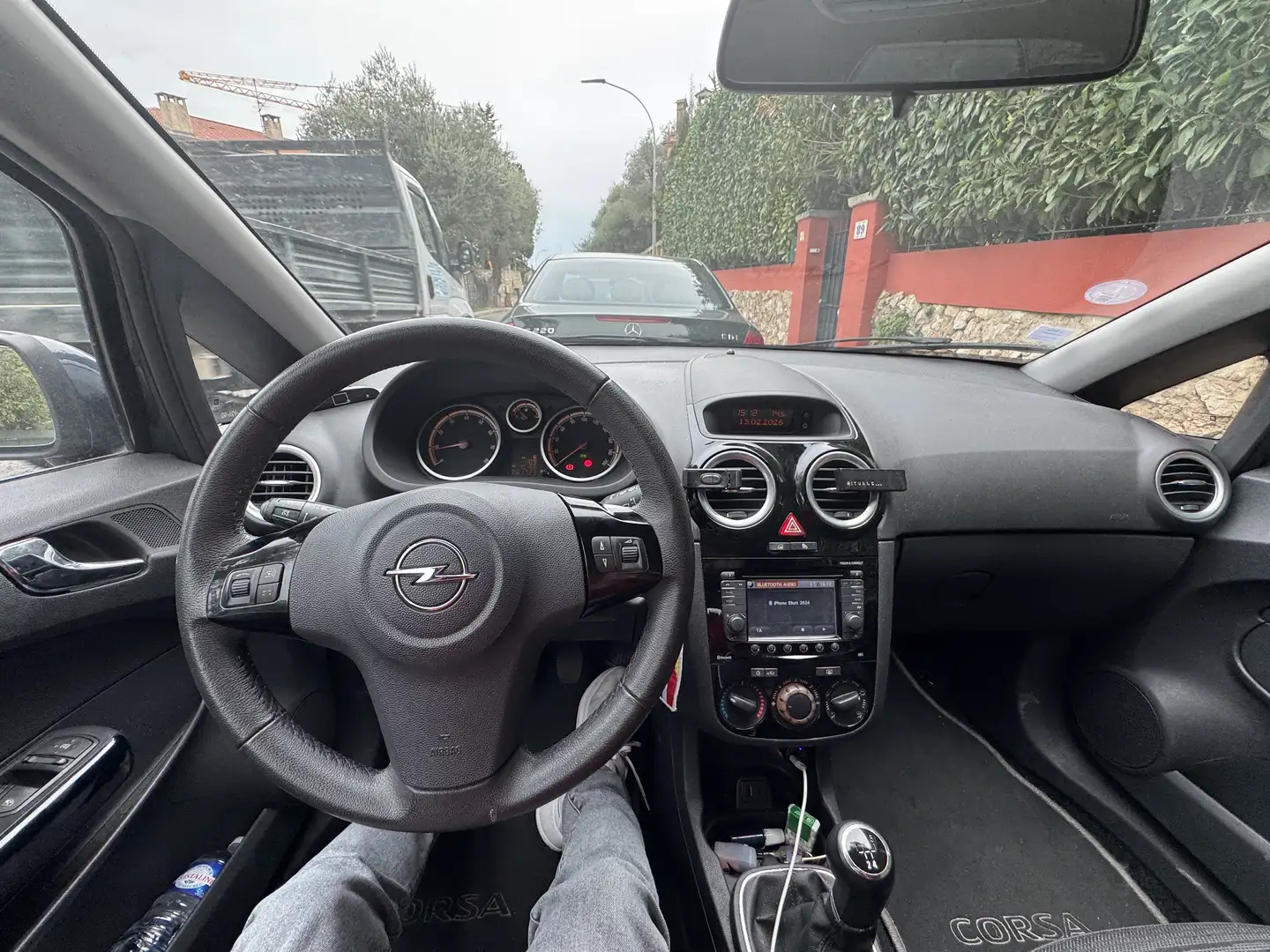 Opel Corsa Corsa 1.0 - 65 ch Cool Line Bleu - 2