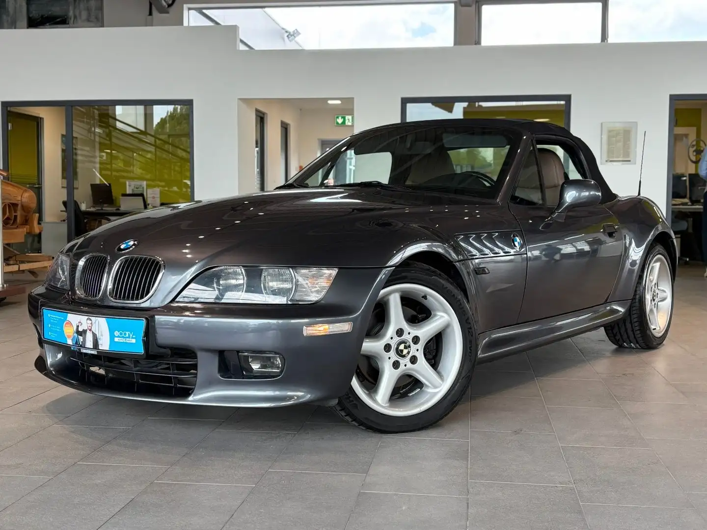 BMW Z3 Roadster 3.0i  SHZ*LEDER*A/C*HARMAN/KARDON* Szürke - 1