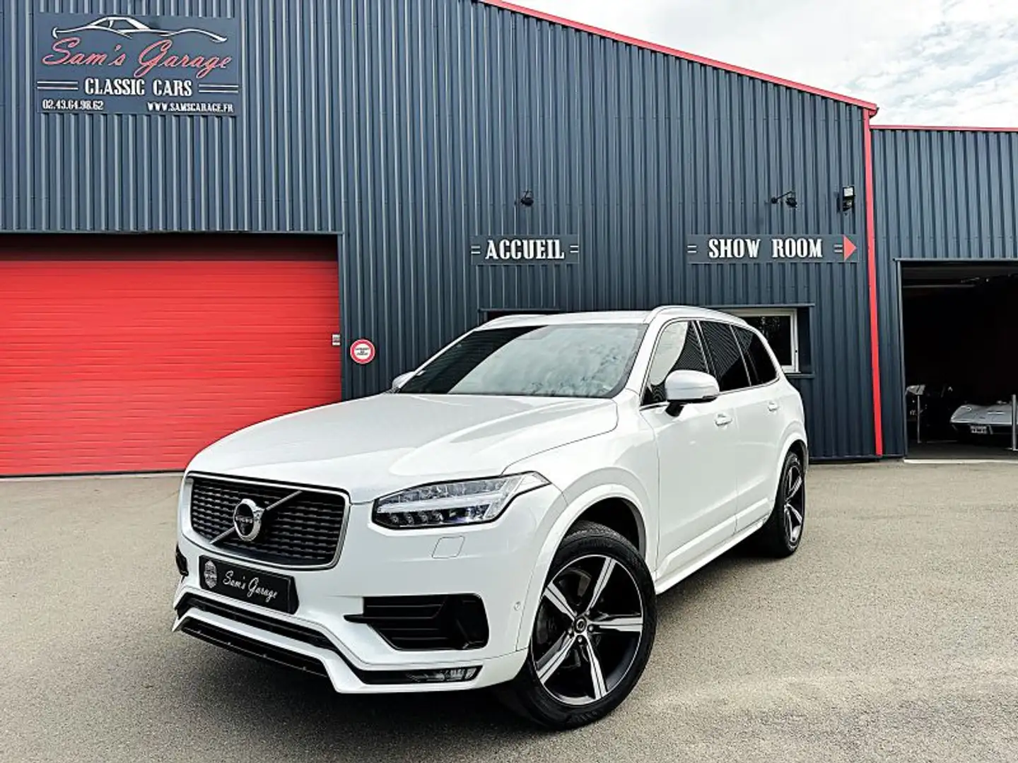 Volvo XC90 D5 AWD 235 R-Design 7 placesTVA Récupérable 2018 - 1