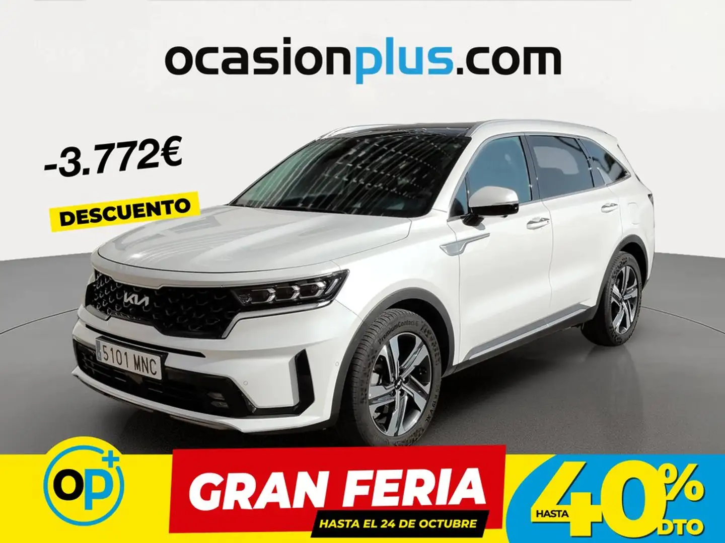 Kia Sorento 1.6 T-GDi HEV Emotion Pack Advanced 4x2 Blanco - 1