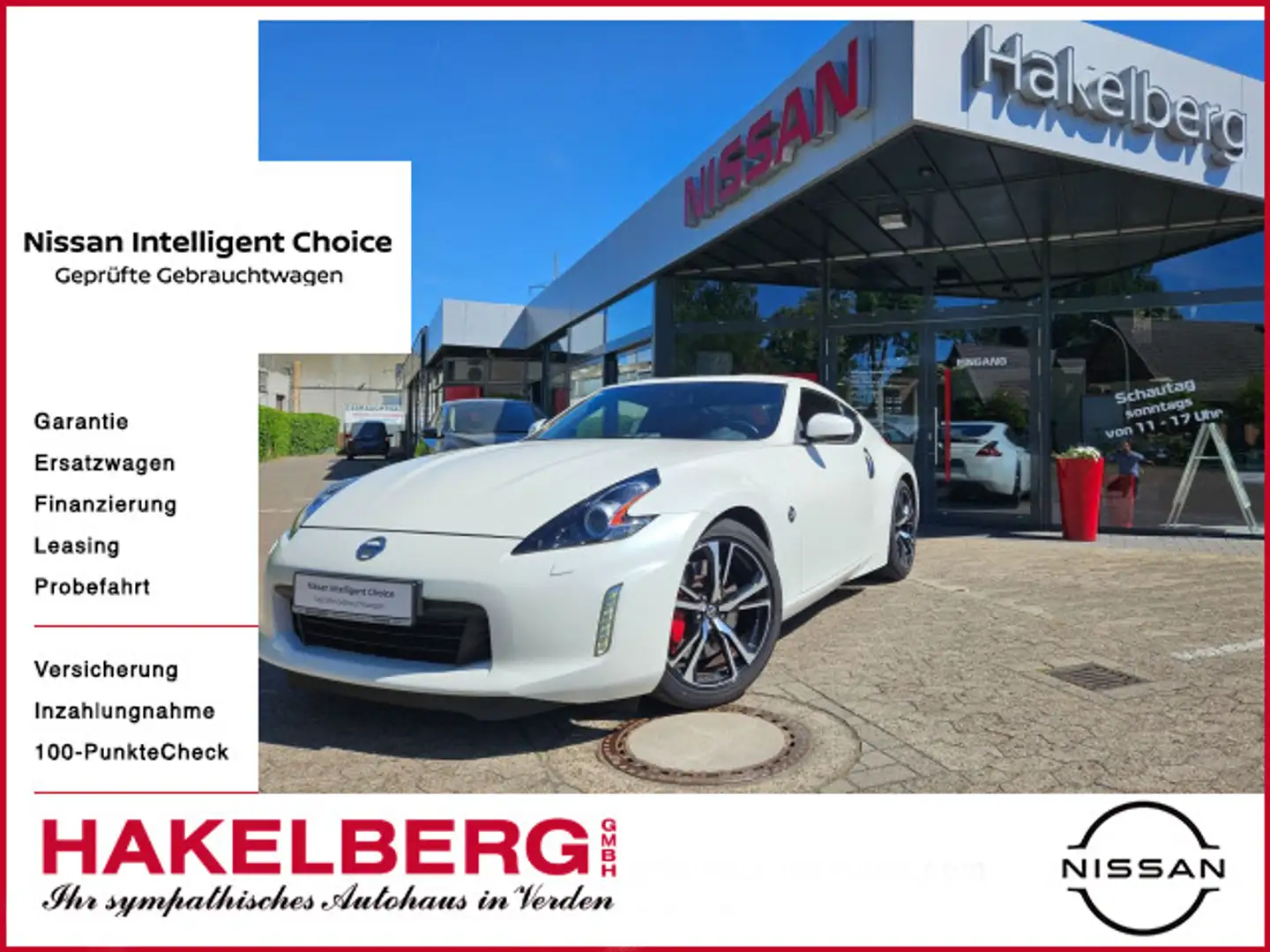 Nissan 370Z 370 Z Pack  V6 Automatik BOSE Biały - 1