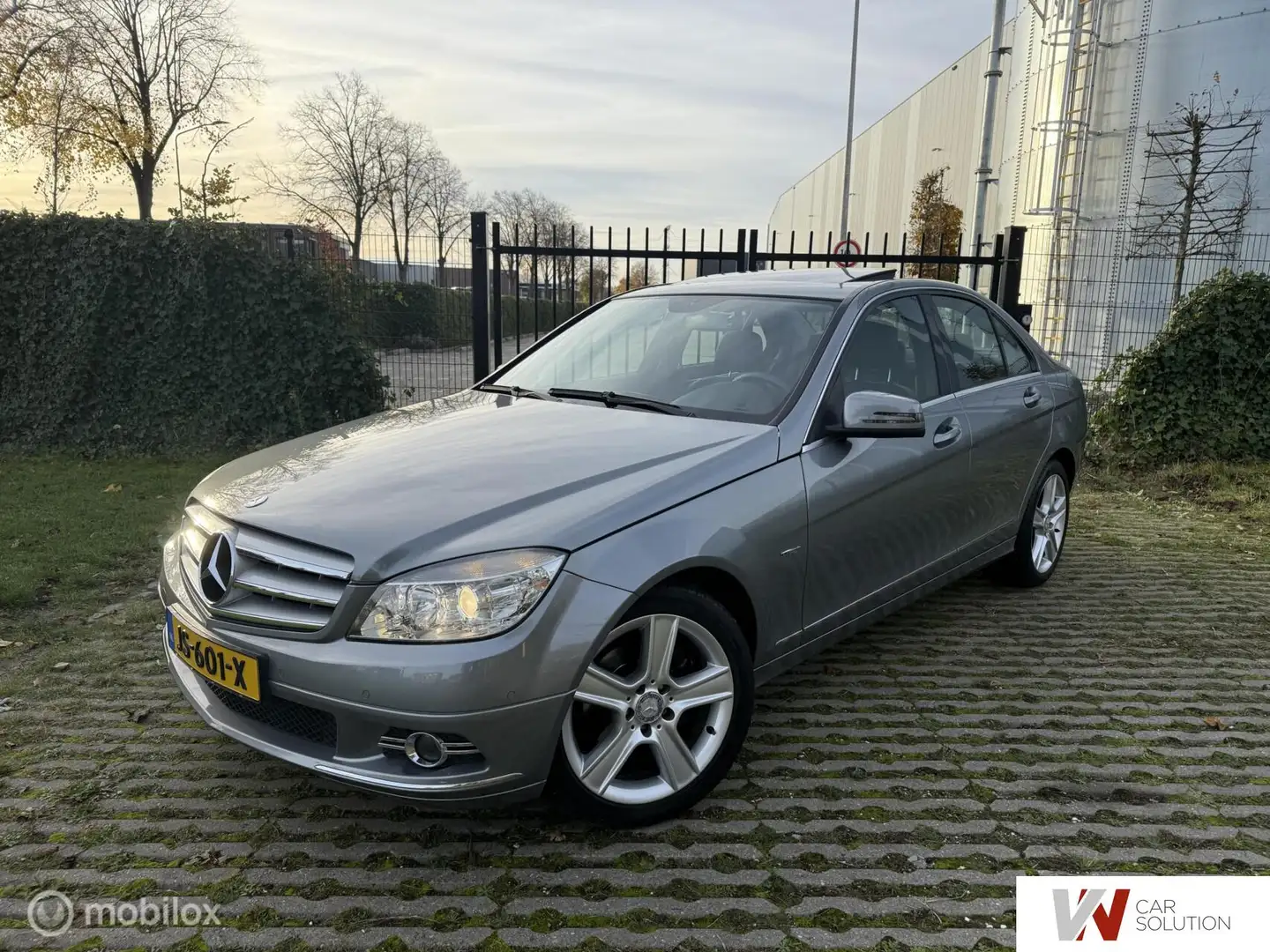 Mercedes-Benz C 180 K Avantgarde PANO PDC CLIMA STOELVW! Grijs - 1