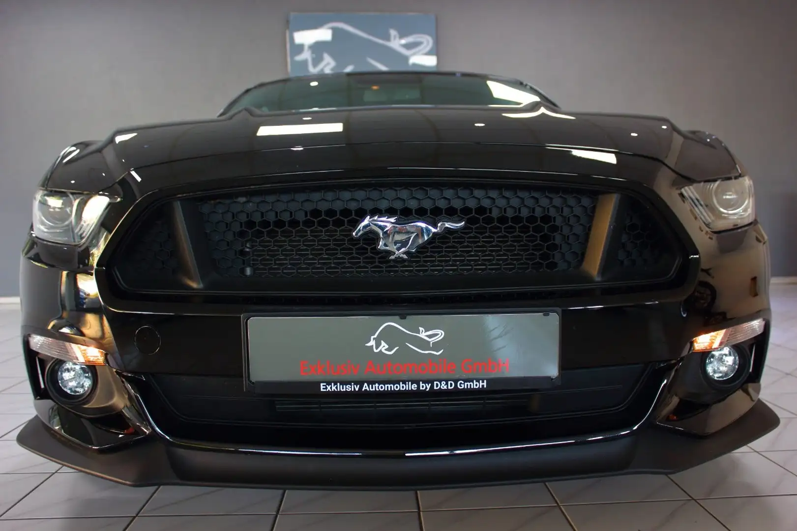 Ford Mustang 5.0 GT V8 SCHALTER~DEUTSCH+UNFALLFREI+NU Noir - 2