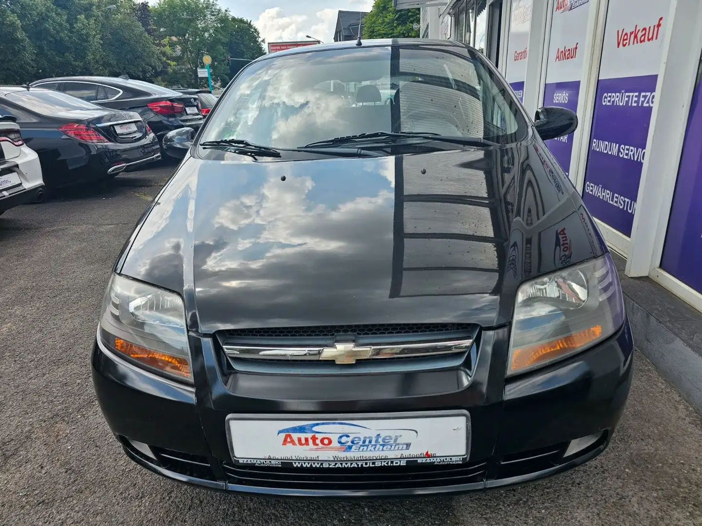 Chevrolet Kalos *1.Hand*Rentnerfzg*Klima*VollScheckheft* Schwarz - 2