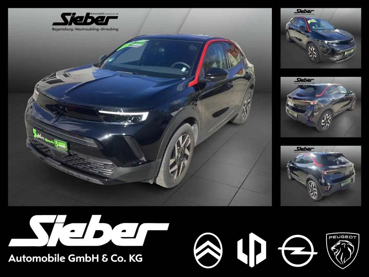 Opel Mokka-E GS Line *LED*Kamera*Allwetterreifen* Schwarz - 1