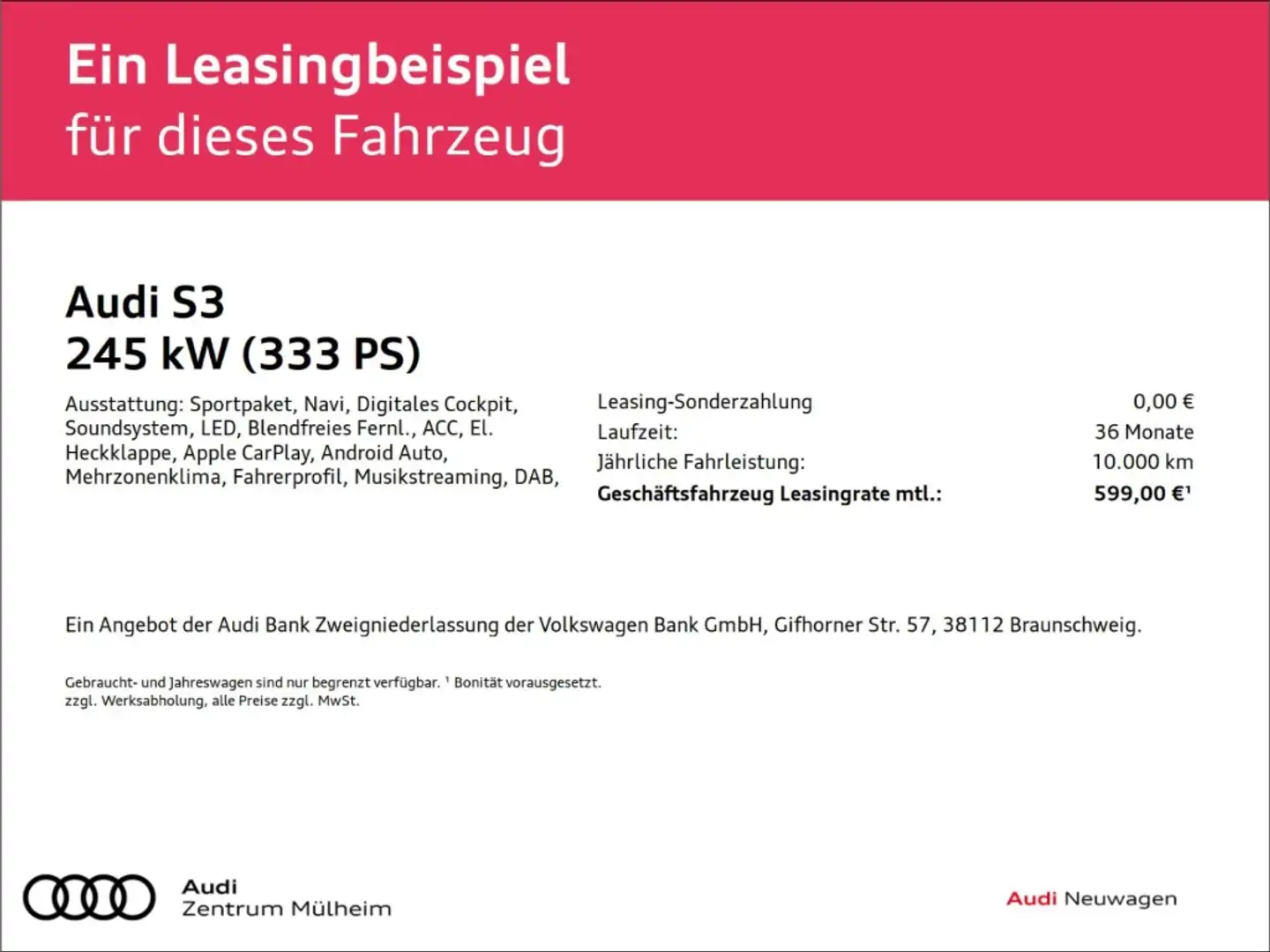 Audi S3 Limousine 2.0 TFSI quattroSportpaket Navi Digitale Groen - 2