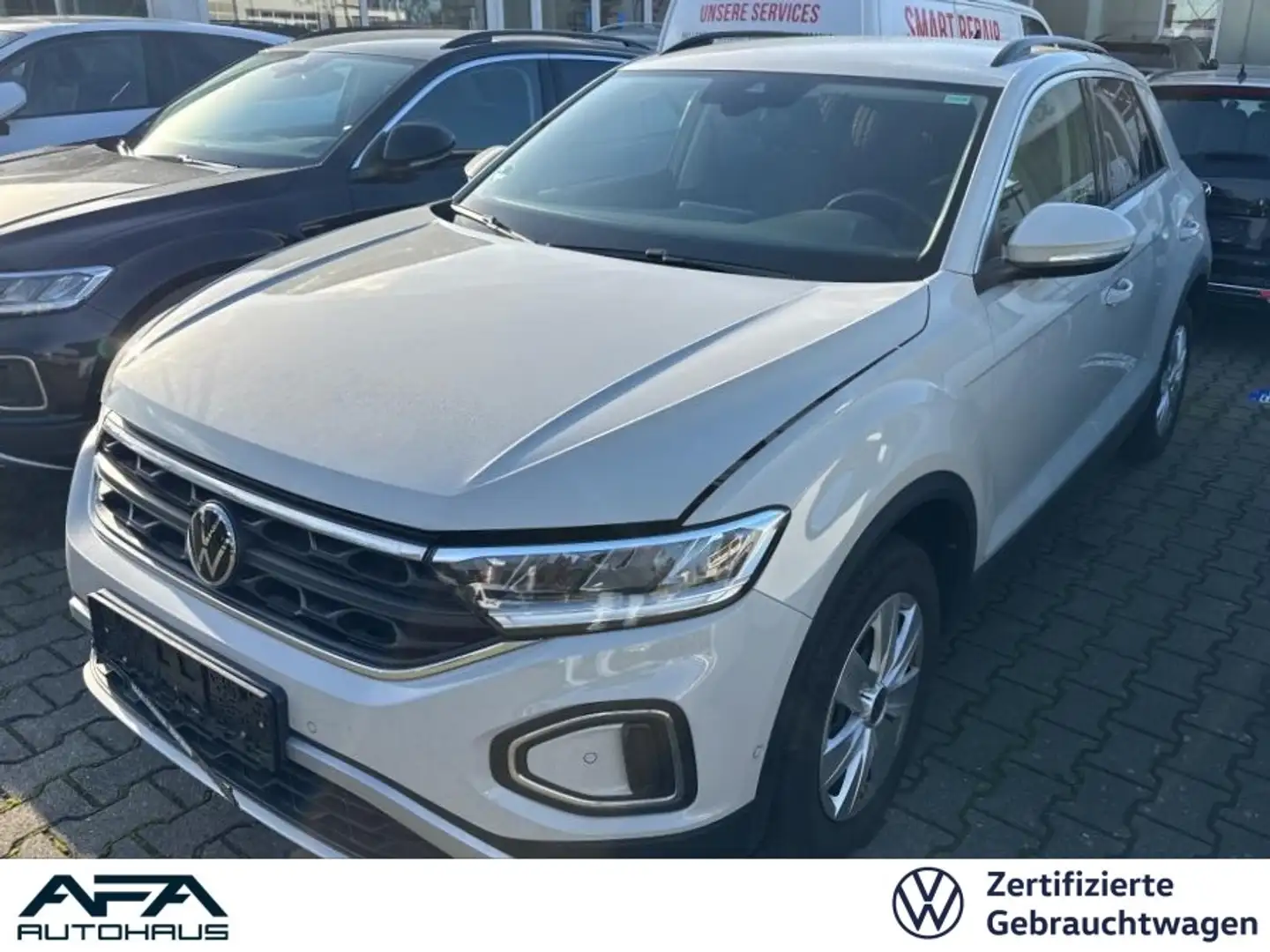 Volkswagen T-Roc 1.0 TSI Life Navi*LED*RFK*ACC*App-Connect Grau - 1